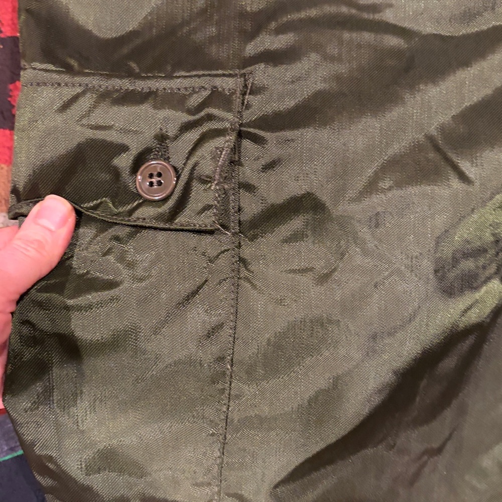 Mens vintage military issue extreme cold weather impermeable trousers - Picture 3 of 8